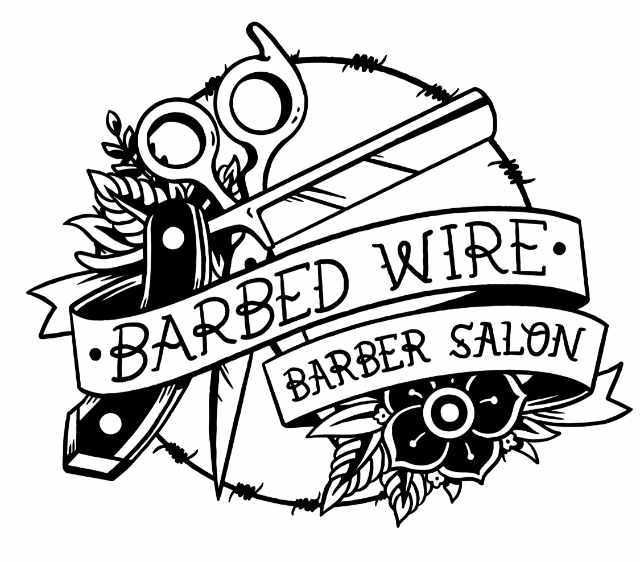 Barbed Wire Barber Salon