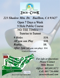 Zaca Creek Golf Course